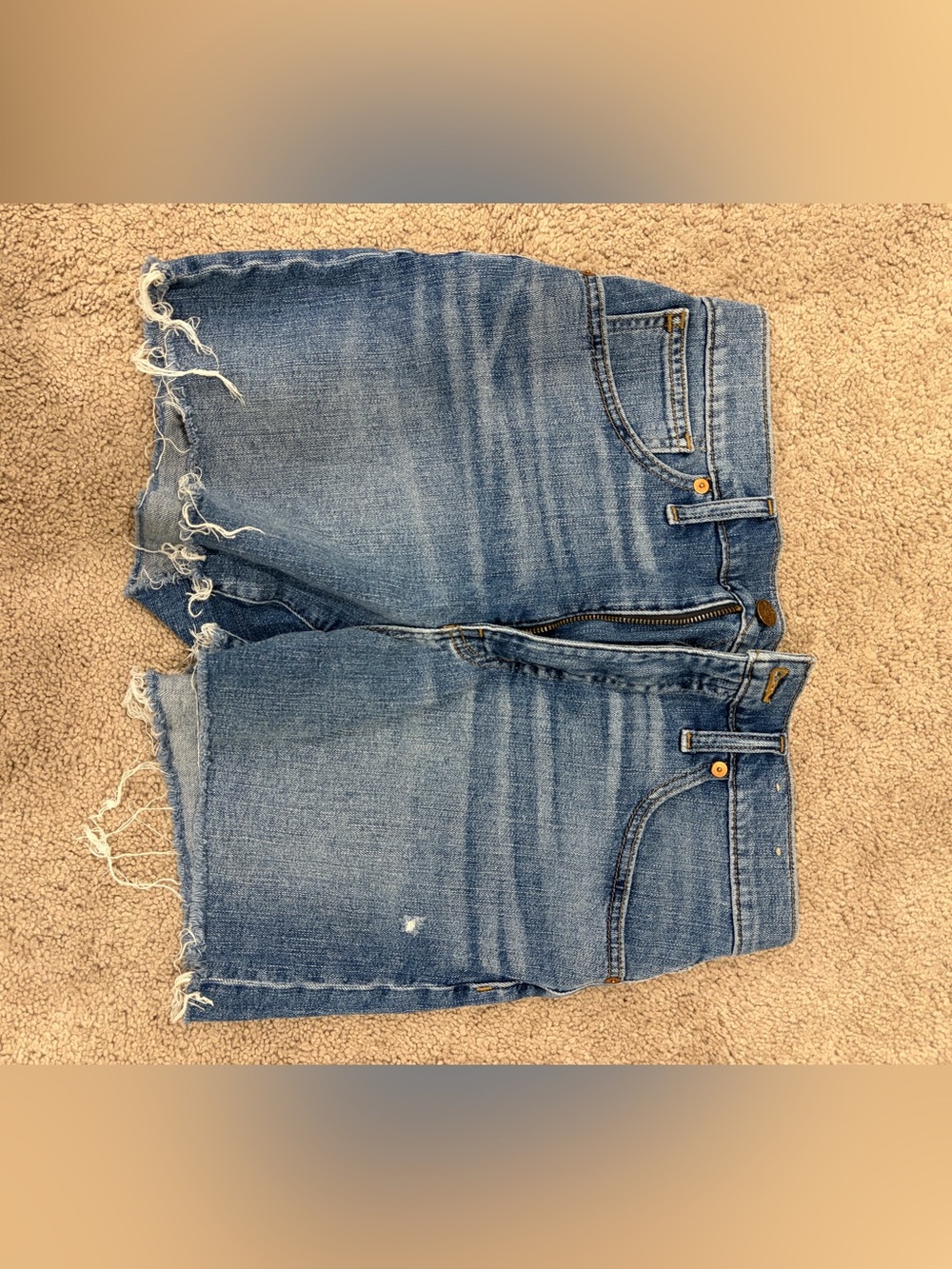 Madewell High Rise Denim Shorts 28